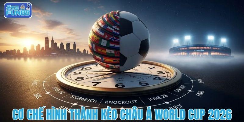Cơ chế hình thành kèo châu Á World Cup 2026