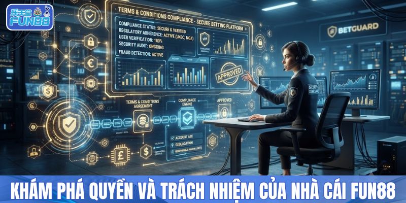 Khám phá quyền và trách nhiệm của nhà cái FUN88