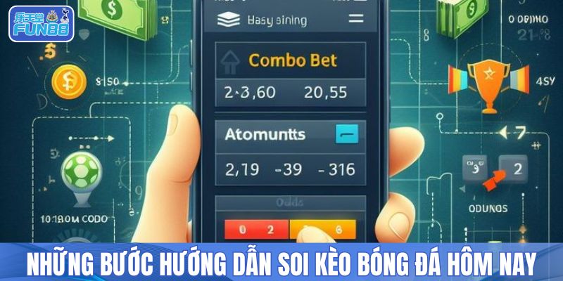 Những bước hướng dẫn soi kèo bóng đá hôm nay