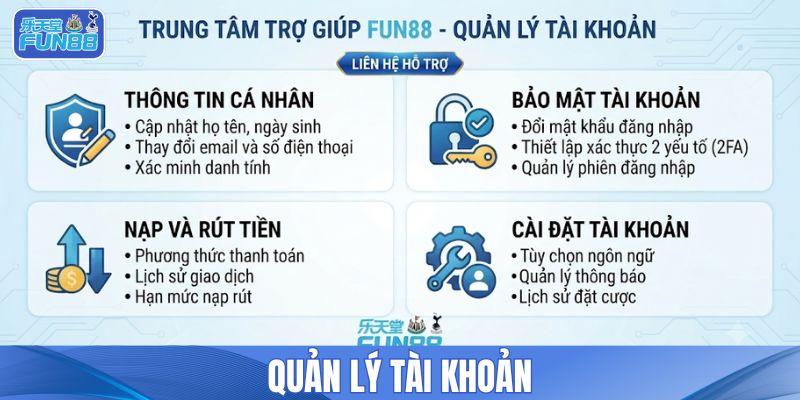 Quản lý tài khoản