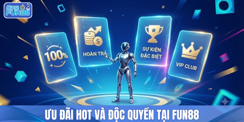 Ưu đãi hot và độc quyền tại FUN88
